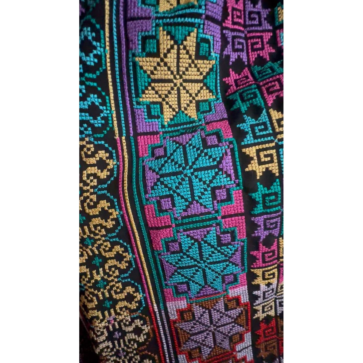 Vibrant Vista Embroidered Vest