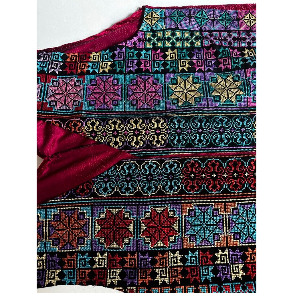 Vibrant Vista Embroidered Vest