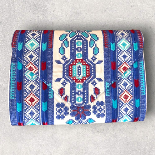 Azure Waves Clutch - Desert Goddess