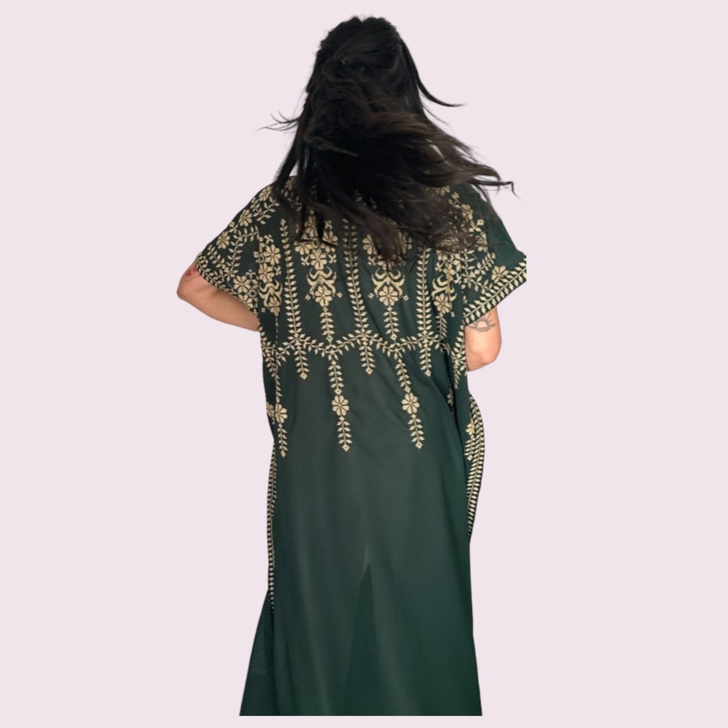 Olive Green Kimono - Desert Goddess