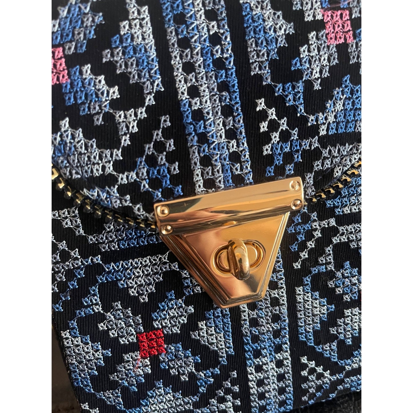 Sapphire Stitch Bag - Desert Goddess